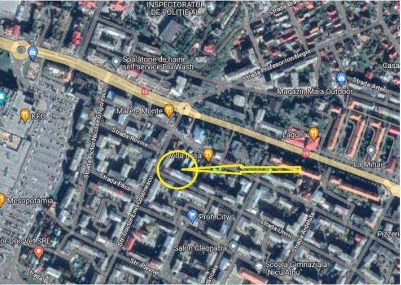 Apartament cu 2 camere decomandat în Central