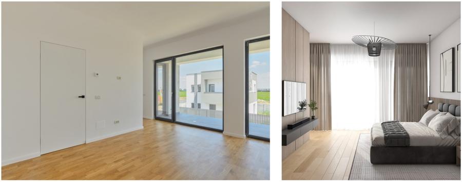 Casă individuală cu 5 camere cu Teren 350 Mp în Tunari