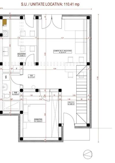 Duplex cu 4 camere cu Canalizare în Giroc