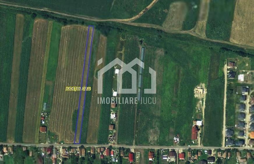 Teren de 2900 mp, în Jucu