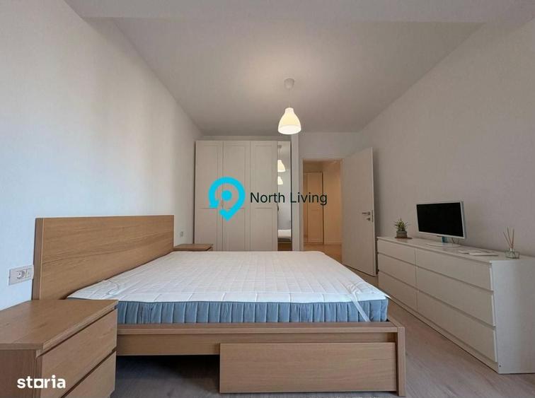 Apartament cu 2 camere, mobilat în Pipera