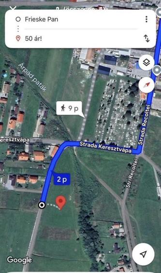 Teren de 4147 mp, în Central