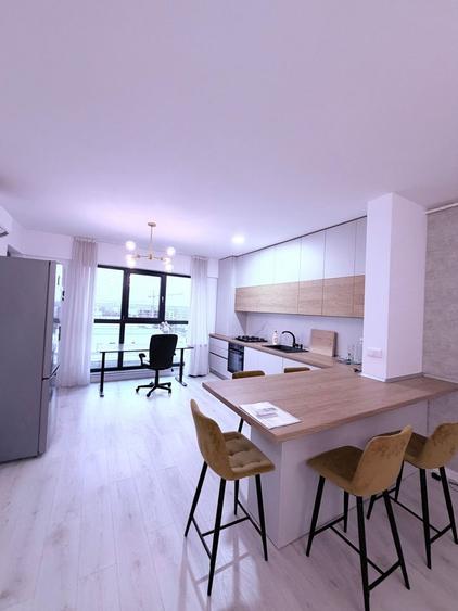 Apartament cu 2 camere, mobilat în Pipera