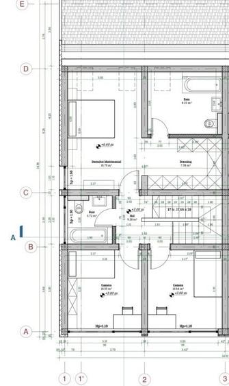 Casă cu 5 camere cu Teren 351 Mp în Central