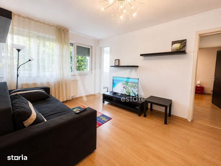 Apartament cu 2 camere semidecomandat în Jiului