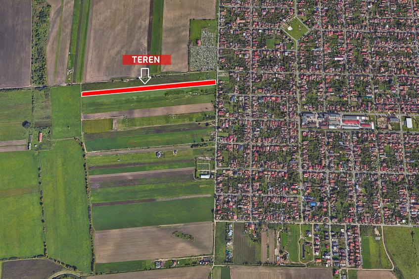Teren agricol extravilan de 14561 mp, în Bujac