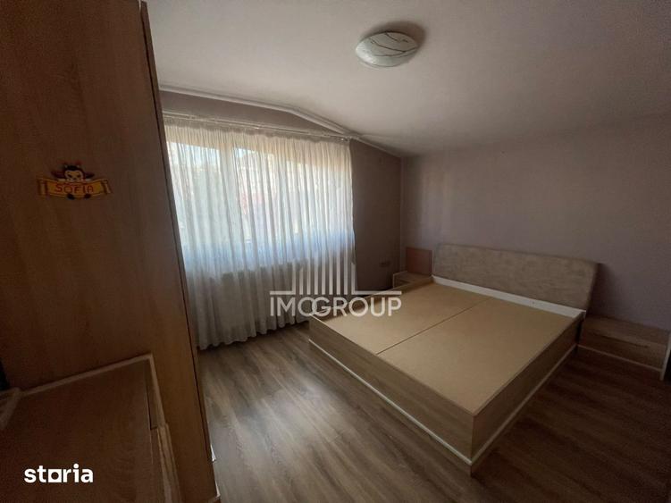 Apartament cu 3 camere, mobilat în Între Lacuri