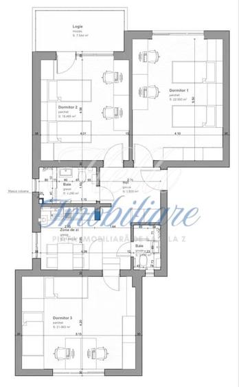 Apartament 3 camere 80 mp in Cluj zona Centrala - 7