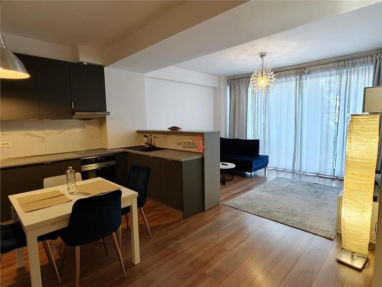 Apartament cu 2 camere decomandat, mobilat în Herăstrău