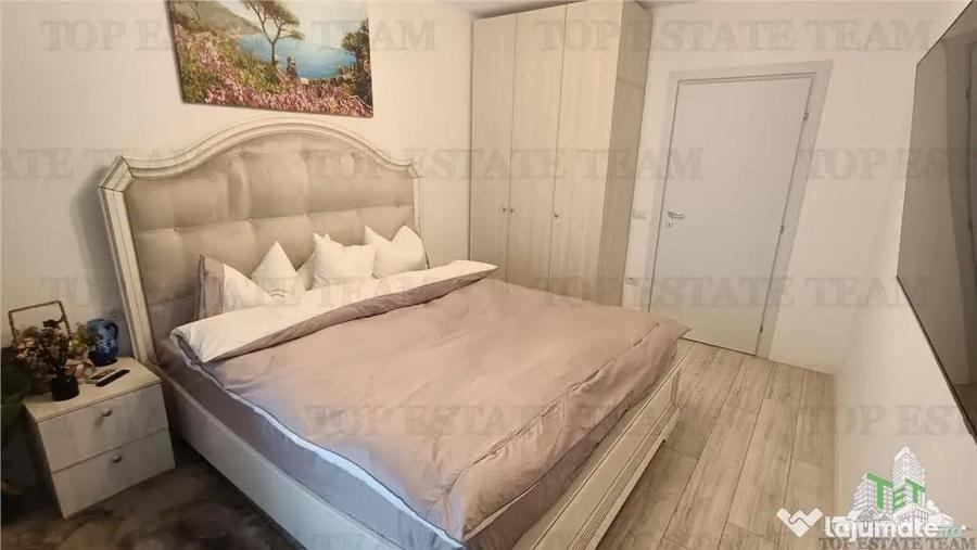 Apartament cu 2 camere semidecomandat, mobilat în Central