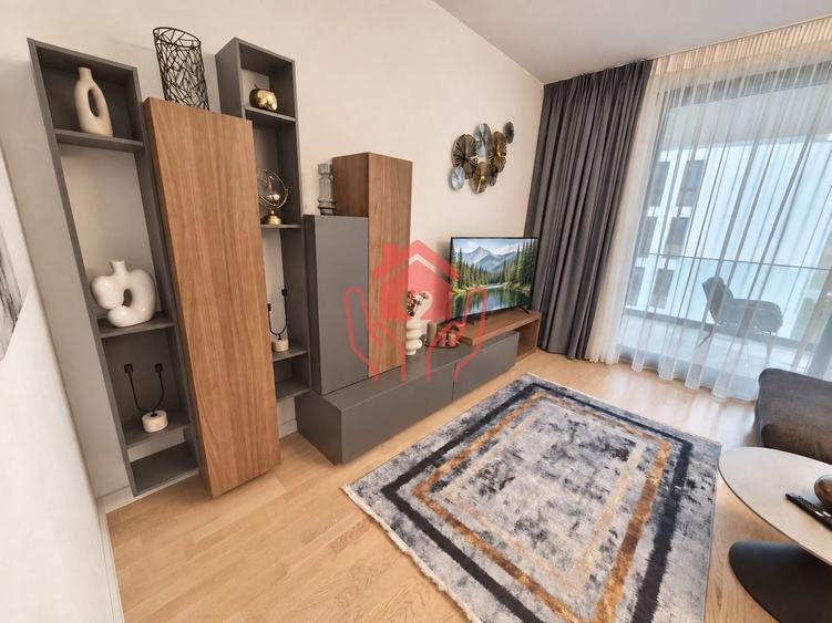Apartament cu 3 camere decomandat, mobilat în Băneasa