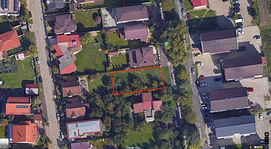 Teren Construcții intravilan de 537 mp, în Braytim