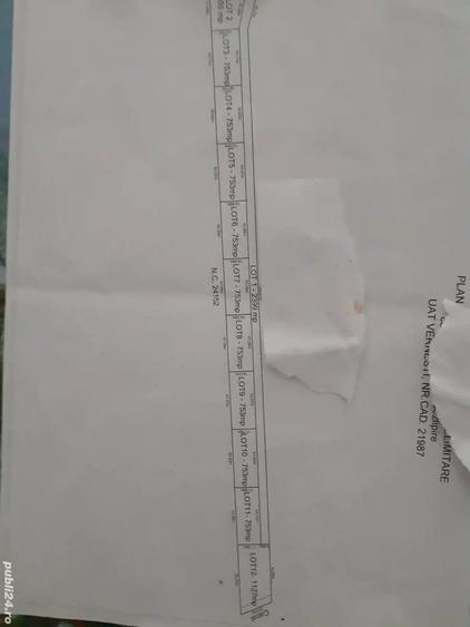 Teren de 11000 mp, în Nișcov