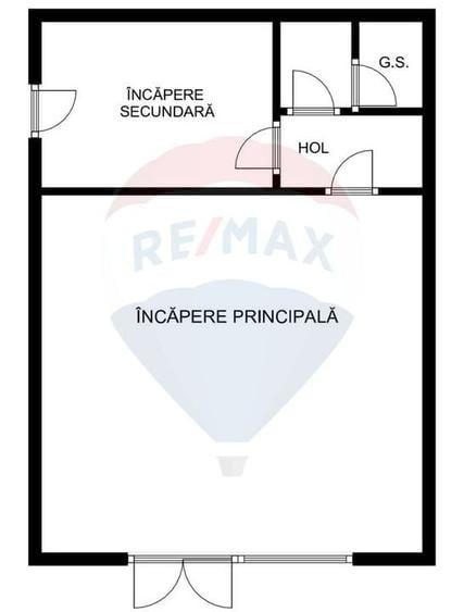 Spațiu comercial, de 55.540000915527 mp, în Bună Ziua
