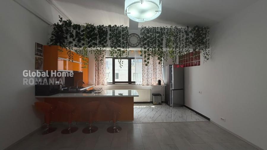 Apartament cu 2 camere semidecomandat, mobilat în Băneasa