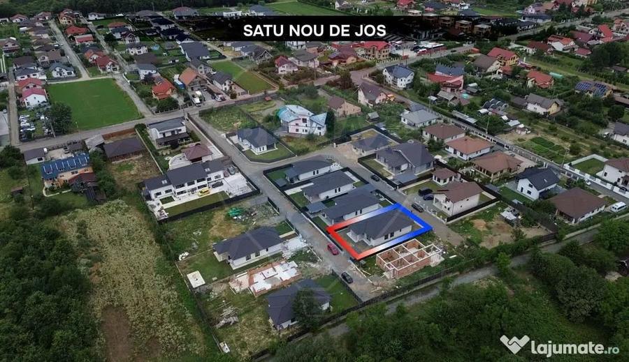 Casă cu 3 camere cu Teren 500 Mp în Satu Nou de Jos