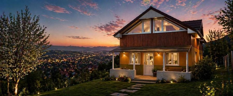 Casă individuală cu 5 camere cu Teren 700 Mp în Cetate