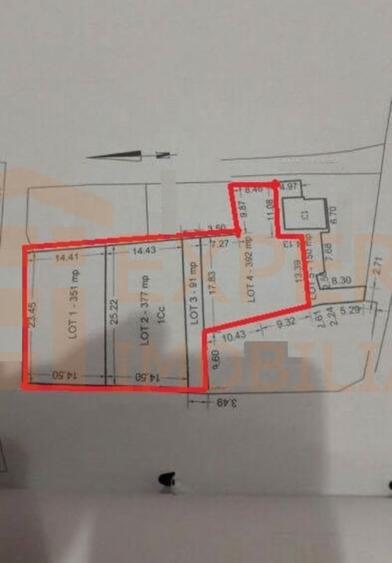 Teren Construcții intravilan de 1211 mp, în Năvodari