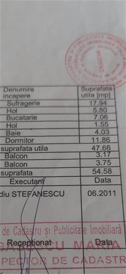 Apartament cu 2 camere decomandat în Sărari