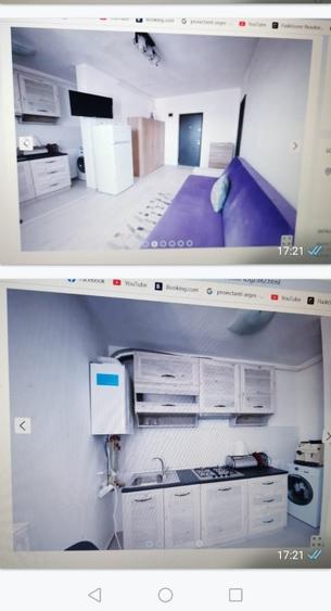 Garsonieră decomandată, mobilată în Hințești
