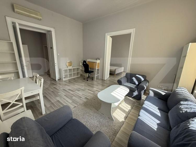 Apartament cu 2 camere decomandat în Central
