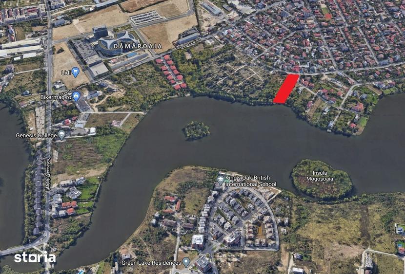 Teren 2041 mp deschidere lac Grivita 20 m - 12