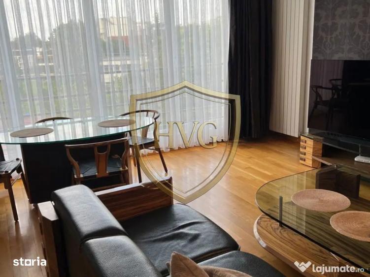 Apartament cu 2 camere, mobilat în Arcul de Triumf