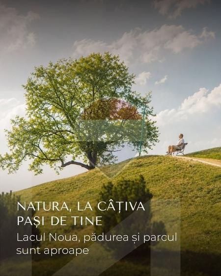 Apartament cu 2 camere decomandat în Noua