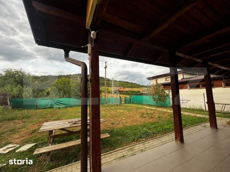 Casă cu 2 camere cu Teren 500 Mp în Sântana de Mureș