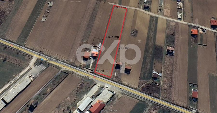 Teren Construcții intravilan de 4514 mp, în Luizi-Călugăra