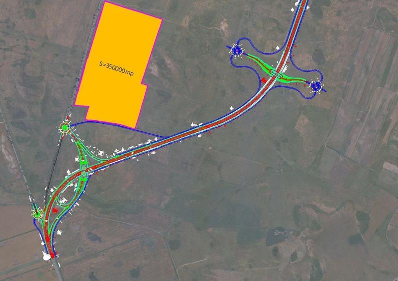 Teren Construcții intravilan de 350000 mp, în Sânandrei