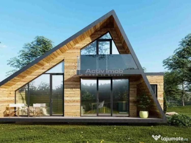 Casa pe Structura Lemn si Panouri SIP - 2