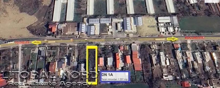 Teren de 1207 mp, în Mânăstirea