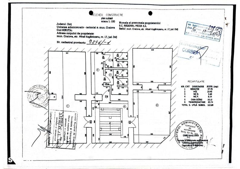 Spațiu comercial, de 315 mp, în Ultracentral