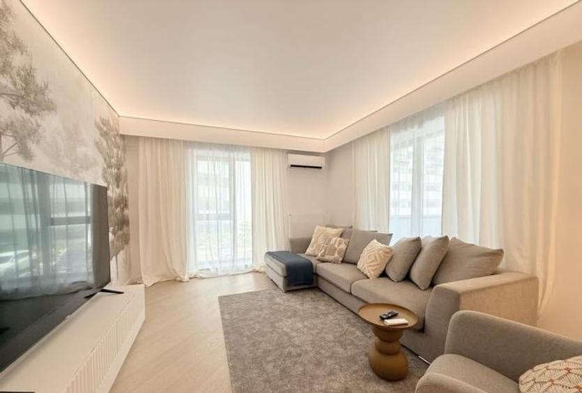 Apartament cu 3 camere decomandat, mobilat în Pipera