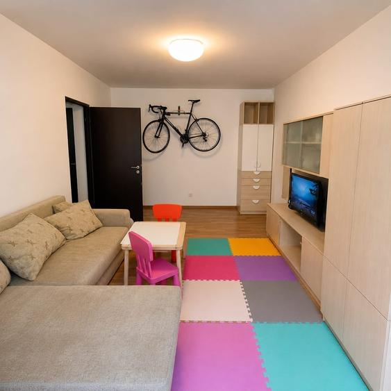 Apartament cu 2 camere semidecomandat, mobilat în Grigorescu