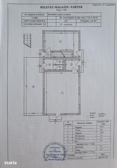 Casă cu 4 camere cu Teren 561 Mp în Central