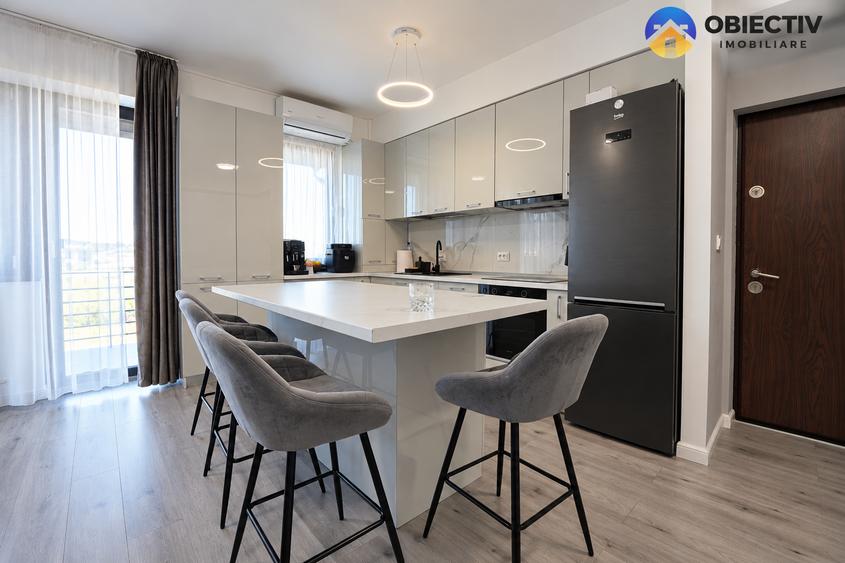 Apartament cu 2 camere semidecomandat în Calea Romanului