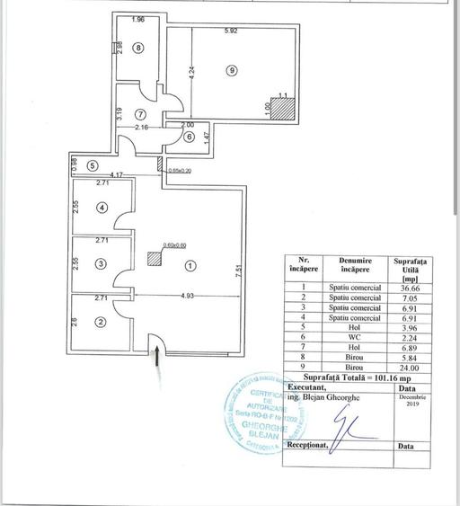 Spațiu comercial, de 470 mp, în Brâncoveanu