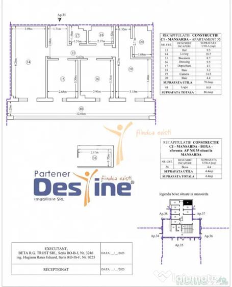 Comision 0% Apartament cu 3 camere decomandat, Pacurari etaj - 3