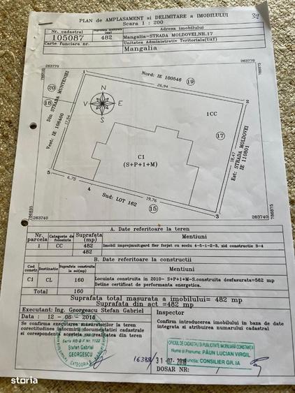 Casă cu 4 camere în Mangalia