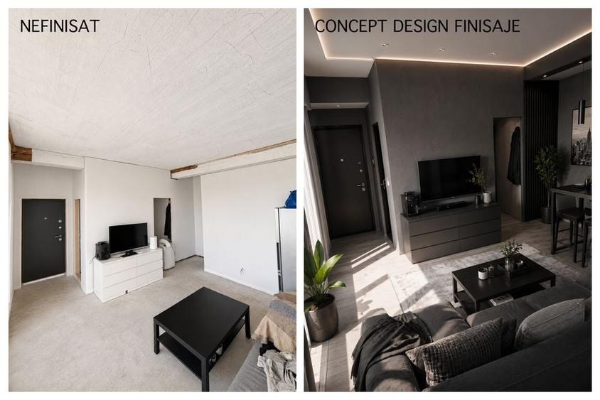 Apartament cu 2 camere semidecomandat în Central