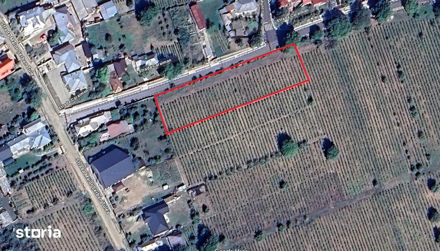 Teren de 2500 mp, în Central