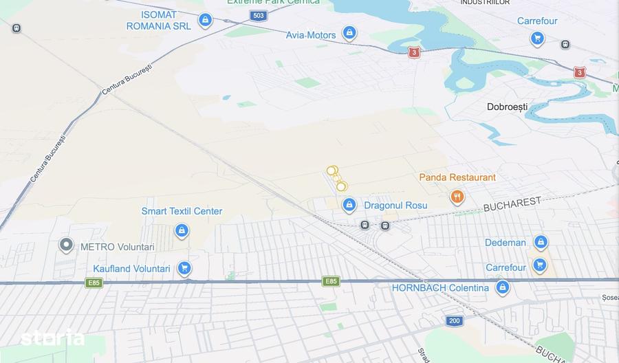 Teren de 7500 mp, în Dobroești
