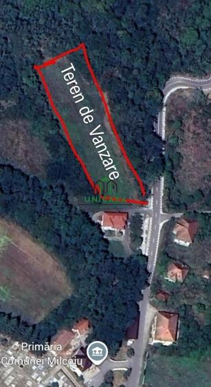 Teren Construcții intravilan de 5675 mp, în Milcoiu