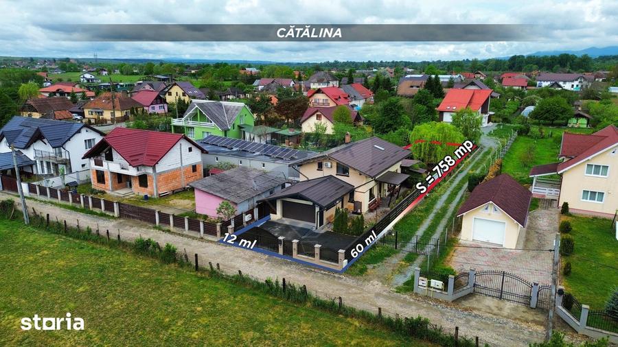 Casă cu 4 camere cu Teren 758 Mp în Coltău