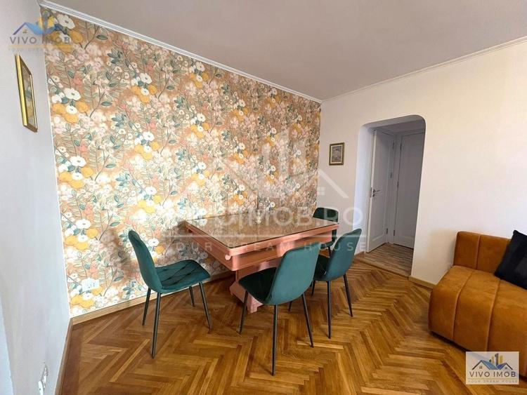 Apartament cu 3 camere semidecomandat, mobilat în Titan