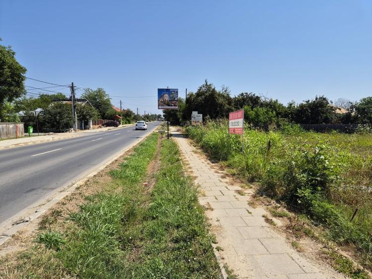 Teren de 785mp cu deschidere dublă 23/34m, strada principală Ciofliceni! - 1