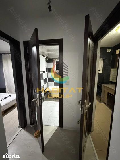 Apartament cu 3 camere decomandat, mobilat în Progresul
