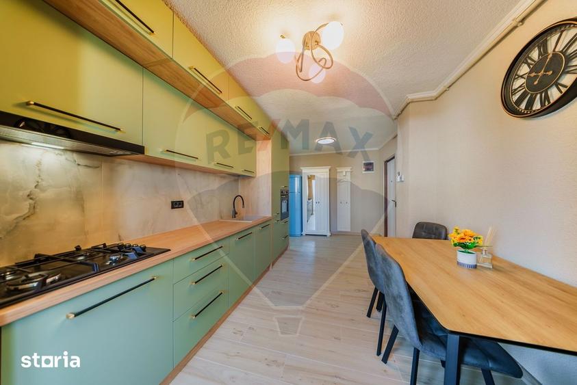 Apartament cu 2 camere decomandat, mobilat în Pârneava